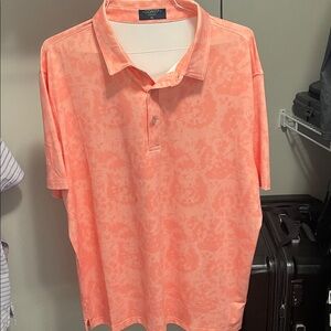 Men's Coral Polo Shirt
